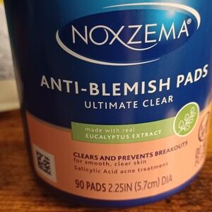 Noxzema Ultimate Clear Anti-Blemish Pads New
